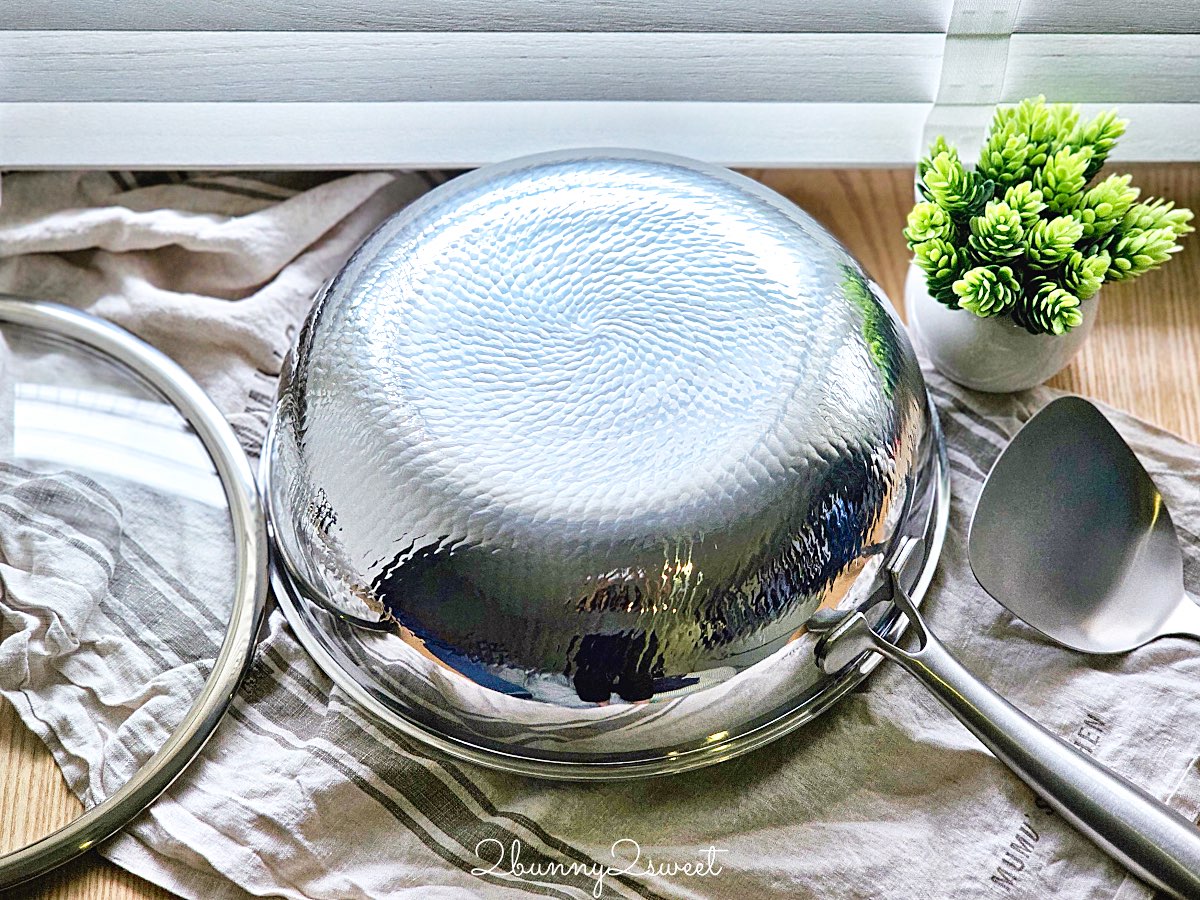 【TiCOOK 鈦鈦鍋】鈦工坊純鈦炒鍋開箱實測：羽翼錘紋物理不沾、IH爐可用、洗碗機清潔～告別塗層耗損的健康鍋具選擇 @兔兒毛毛姊妹花