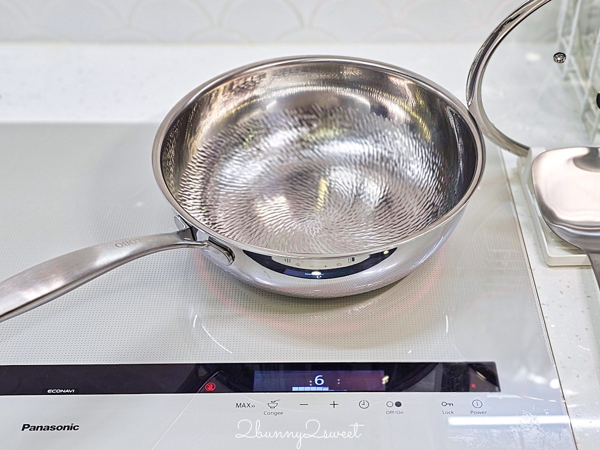 【TiCOOK 鈦鈦鍋】鈦工坊純鈦炒鍋開箱實測：羽翼錘紋物理不沾、IH爐可用、洗碗機清潔～告別塗層耗損的健康鍋具選擇 @兔兒毛毛姊妹花