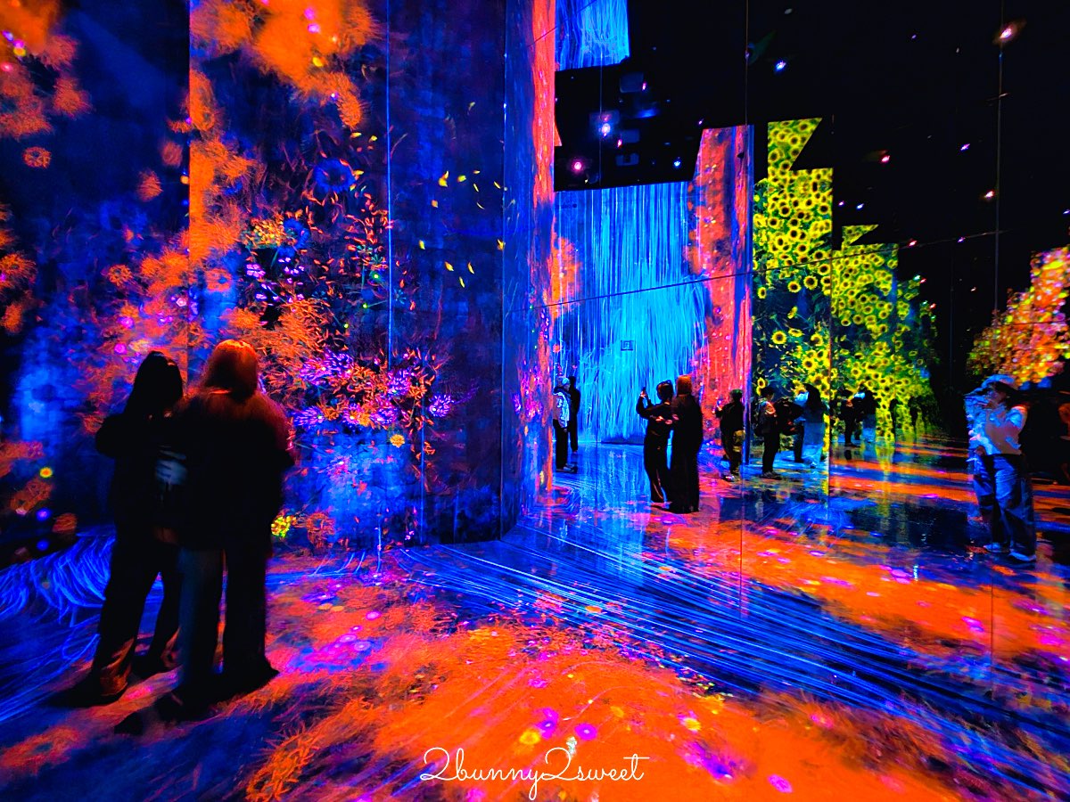 【teamLab Biovortex Kyoto】京都最新沈浸式互動展覽攻略：門票、展區、拍照重點整理 @兔兒毛毛姊妹花