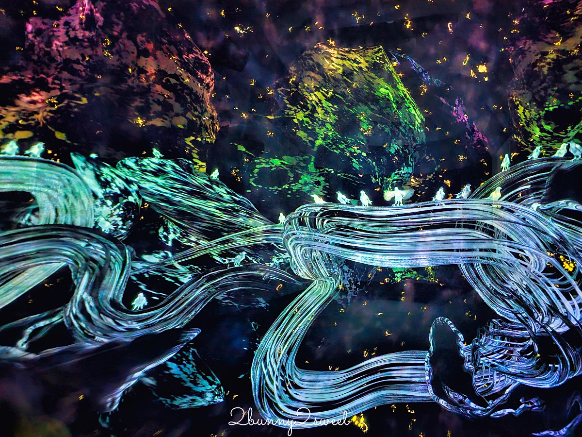 【teamLab Biovortex Kyoto】京都最新沈浸式互動展覽攻略：門票、展區、拍照重點整理 @兔兒毛毛姊妹花
