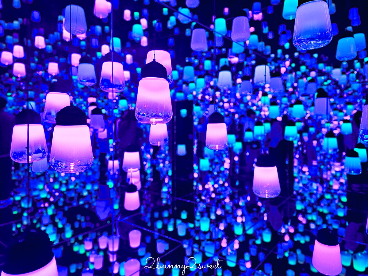 【teamLab Biovortex Kyoto】京都最新沈浸式互動展覽攻略：門票、展區、拍照重點整理 @兔兒毛毛姊妹花