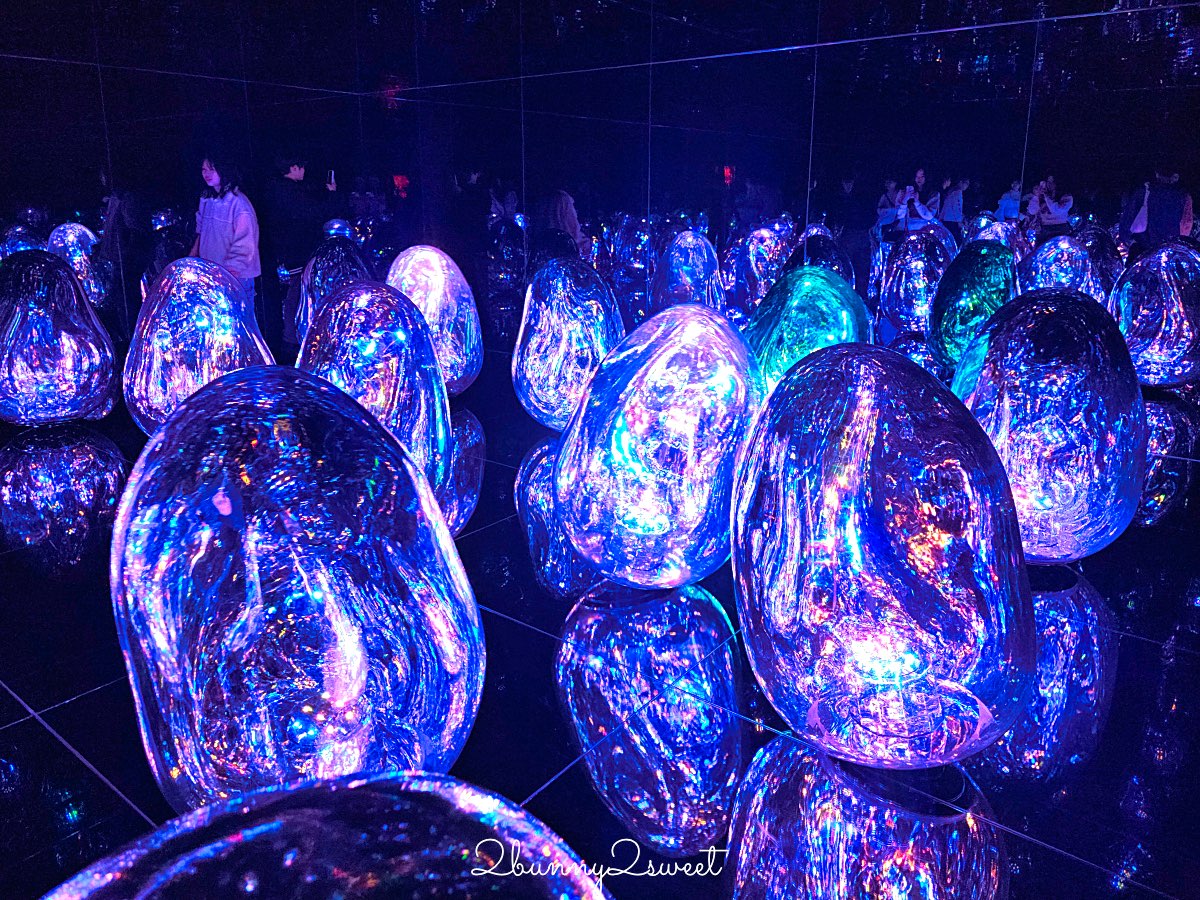 【teamLab Biovortex Kyoto】京都最新沈浸式互動展覽攻略：門票、展區、拍照重點整理 @兔兒毛毛姊妹花