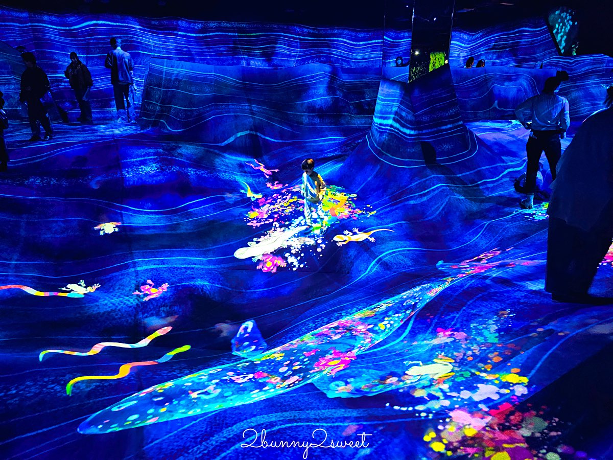 【teamLab Biovortex Kyoto】京都最新沈浸式互動展覽攻略：門票、展區、拍照重點整理 @兔兒毛毛姊妹花