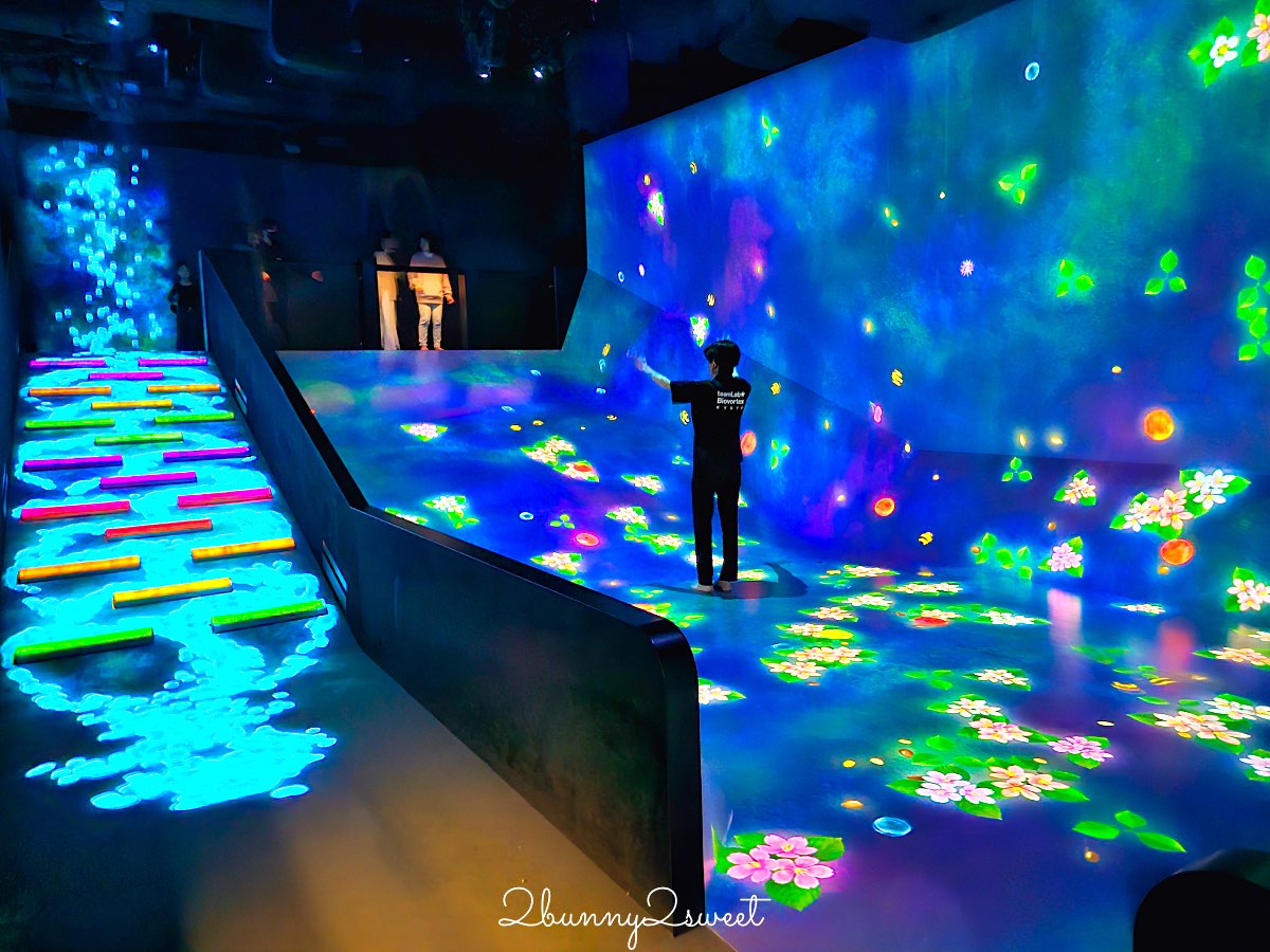 【teamLab Biovortex Kyoto】京都最新沈浸式互動展覽攻略：門票、展區、拍照重點整理 @兔兒毛毛姊妹花