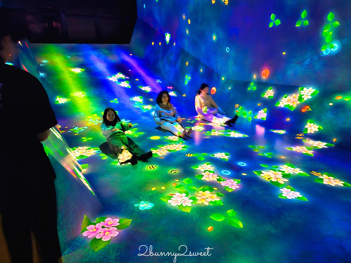 【teamLab Biovortex Kyoto】京都最新沈浸式互動展覽攻略：門票、展區、拍照重點整理 @兔兒毛毛姊妹花