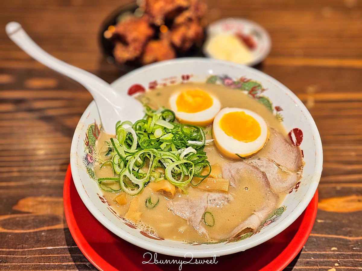 【天下一品】京都拉麵推薦：超濃こってり拉麵＋唐揚雞定食，一吃就記住的重口味系拉麵 @兔兒毛毛姊妹花