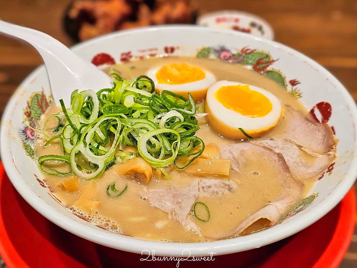 【天下一品】京都拉麵推薦：超濃こってり拉麵＋唐揚雞定食，一吃就記住的重口味系拉麵 @兔兒毛毛姊妹花