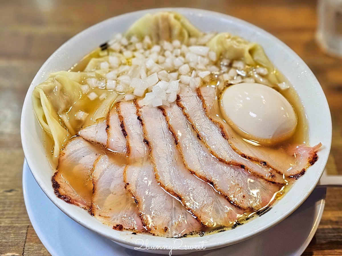 【ラーメンムギュVOL.2 烏丸蛸薬師店｜Ramen Mugyu Vol.2】京都美食：藏在巷子深處的雞白湯拉麵 @兔兒毛毛姊妹花