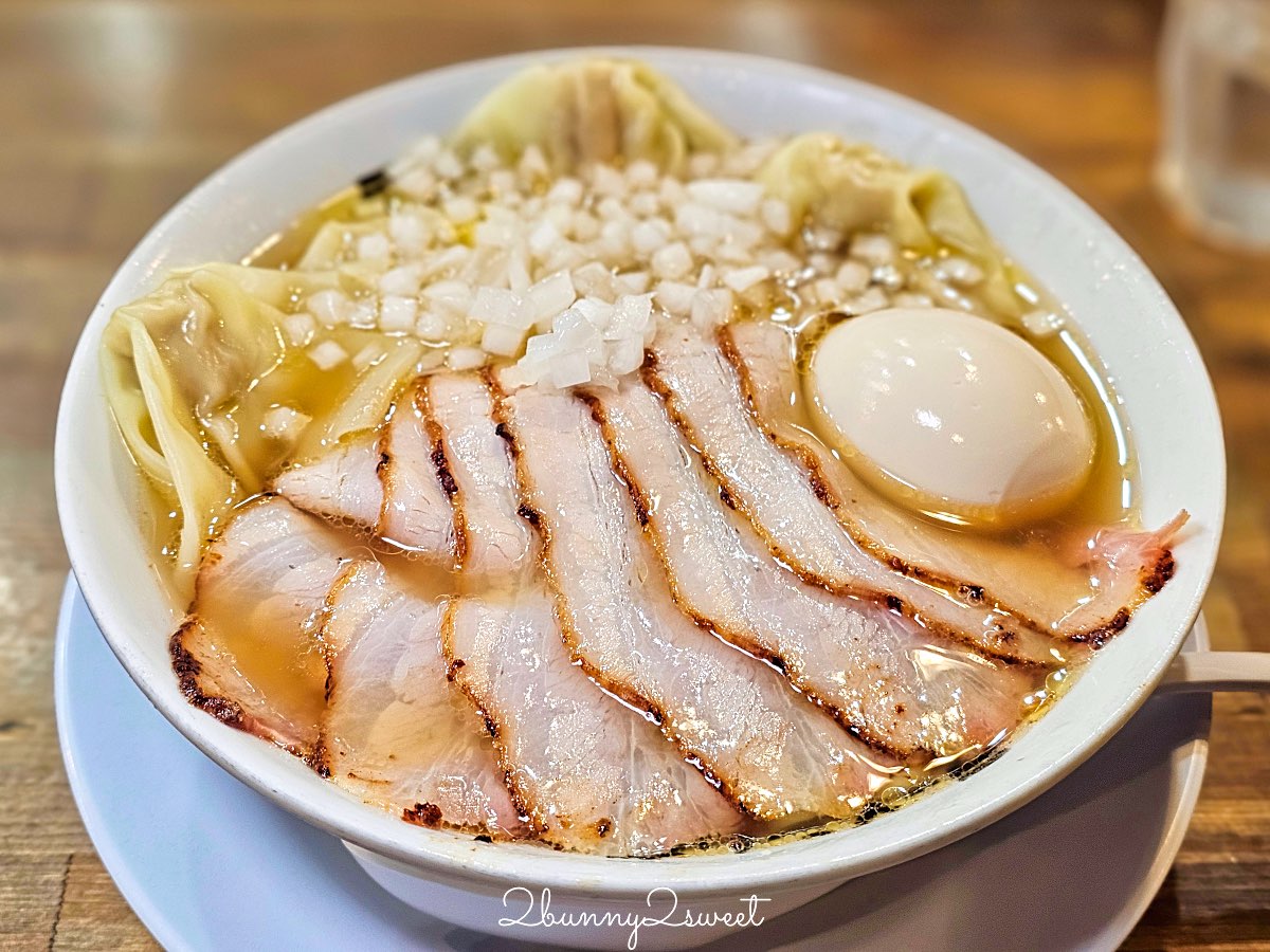 【ラーメンムギュVOL.2 烏丸蛸薬師店｜Ramen Mugyu Vol.2】京都美食：藏在巷子深處的雞白湯拉麵 @兔兒毛毛姊妹花
