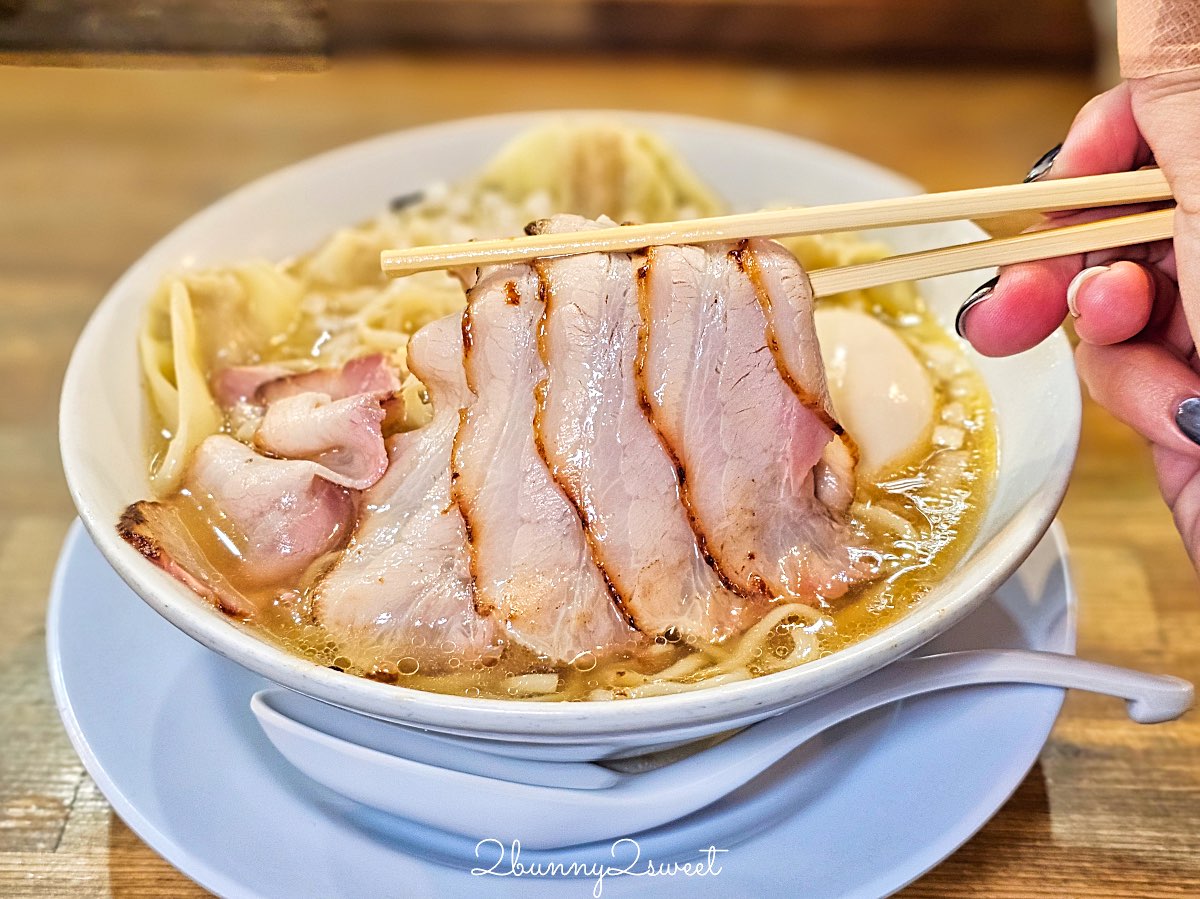 【ラーメンムギュVOL.2 烏丸蛸薬師店｜Ramen Mugyu Vol.2】京都美食：藏在巷子深處的雞白湯拉麵 @兔兒毛毛姊妹花