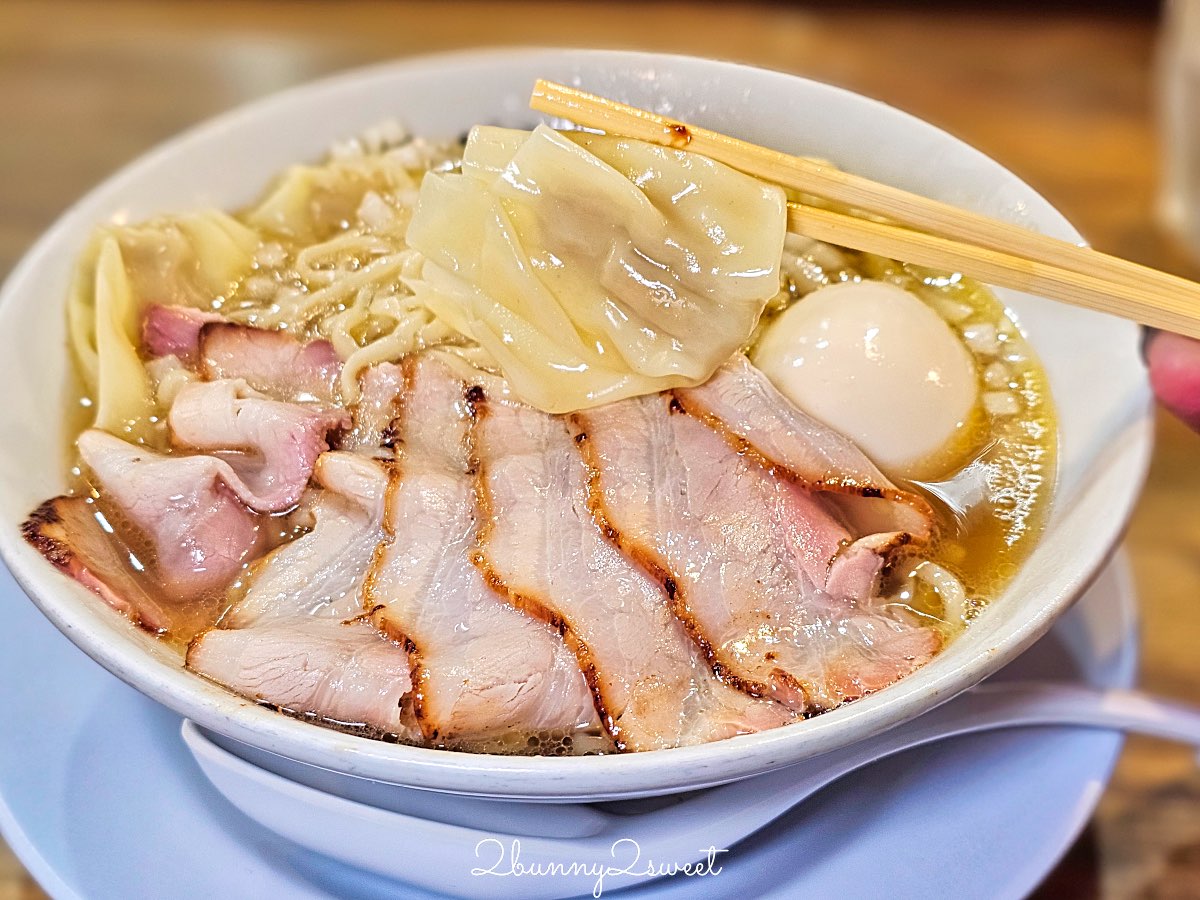 【ラーメンムギュVOL.2 烏丸蛸薬師店｜Ramen Mugyu Vol.2】京都美食：藏在巷子深處的雞白湯拉麵 @兔兒毛毛姊妹花
