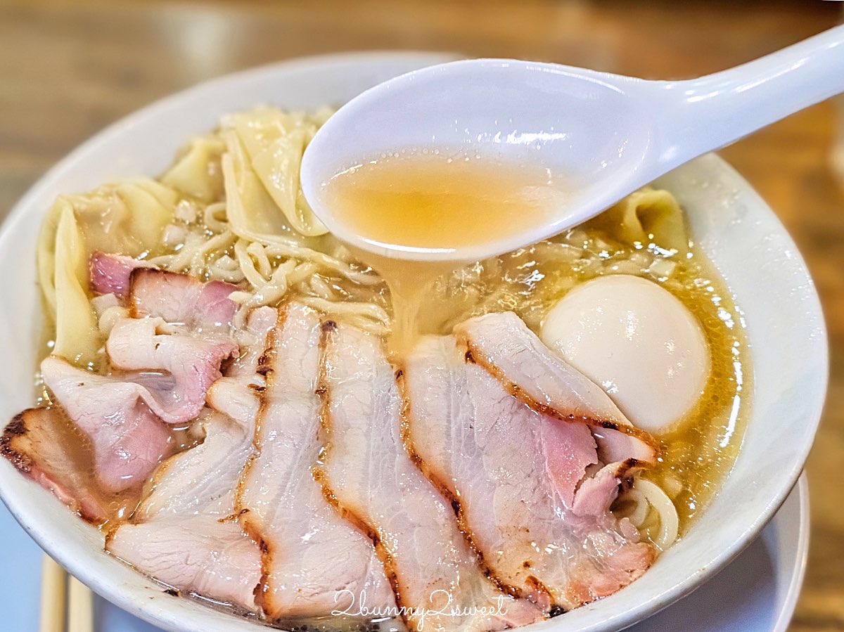 【ラーメンムギュVOL.2 烏丸蛸薬師店｜Ramen Mugyu Vol.2】京都美食：藏在巷子深處的雞白湯拉麵 @兔兒毛毛姊妹花