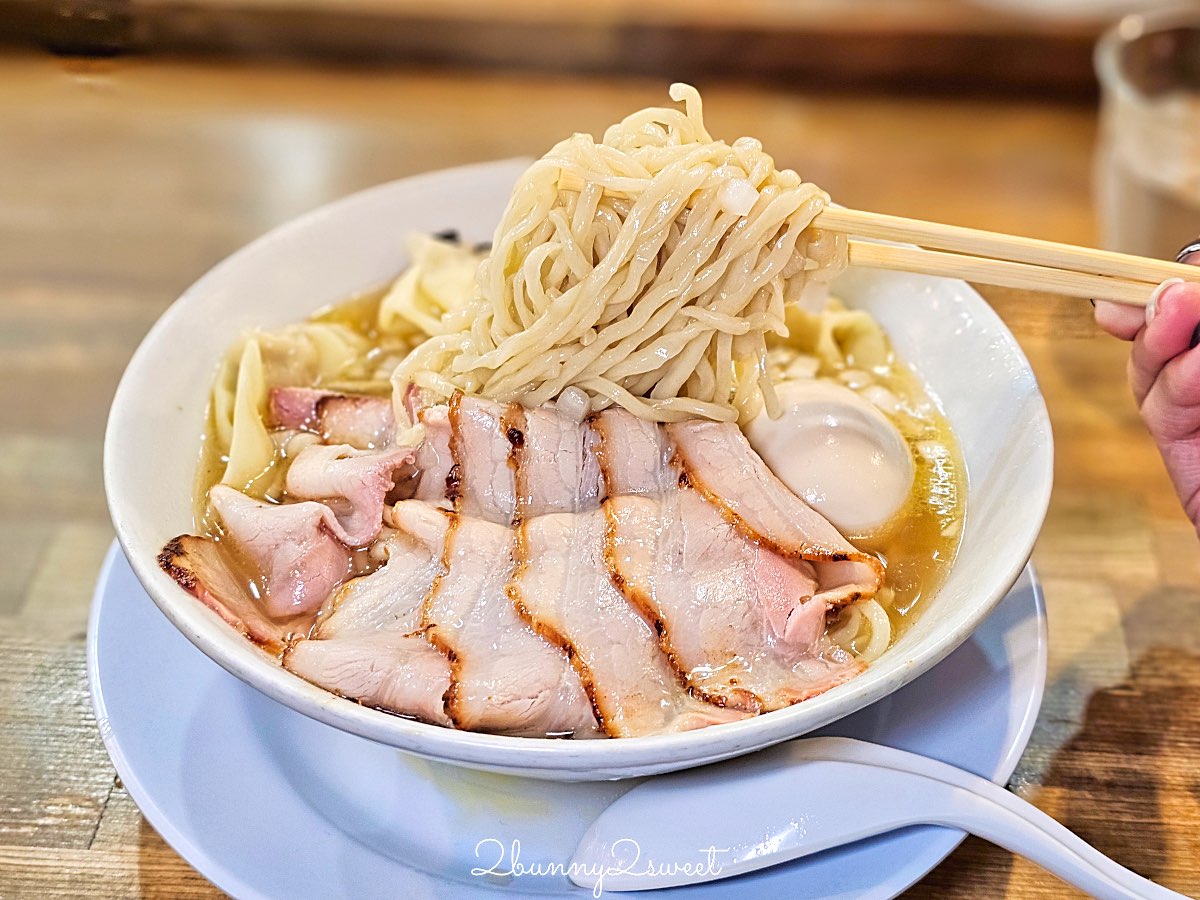 【ラーメンムギュVOL.2 烏丸蛸薬師店｜Ramen Mugyu Vol.2】京都美食：藏在巷子深處的雞白湯拉麵 @兔兒毛毛姊妹花