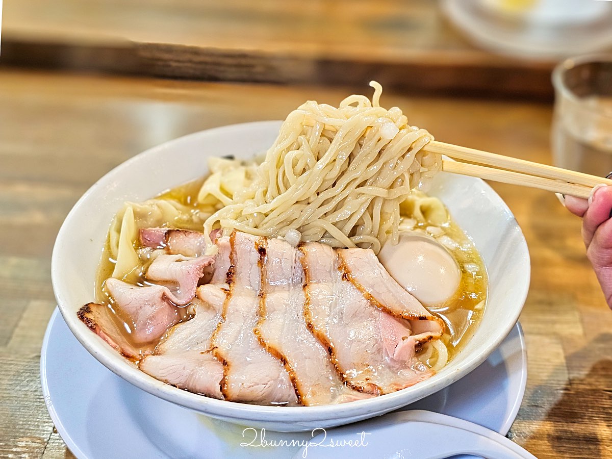 【ラーメンムギュVOL.2 烏丸蛸薬師店｜Ramen Mugyu Vol.2】京都美食：藏在巷子深處的雞白湯拉麵 @兔兒毛毛姊妹花