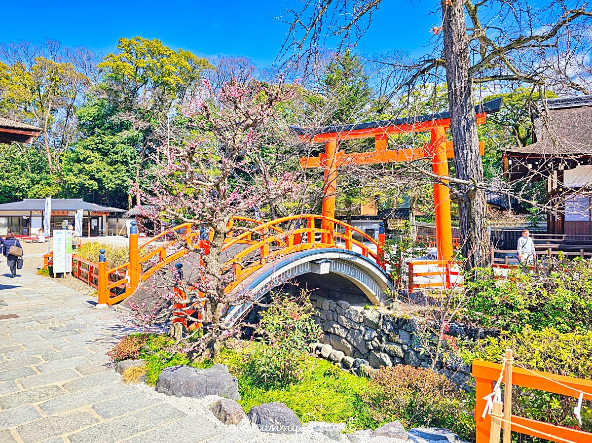【京都下鴨神社】世界遺產賀茂御祖神社、糺之森散步、河合神社美人祈願與人氣刺繡御守 @兔兒毛毛姊妹花