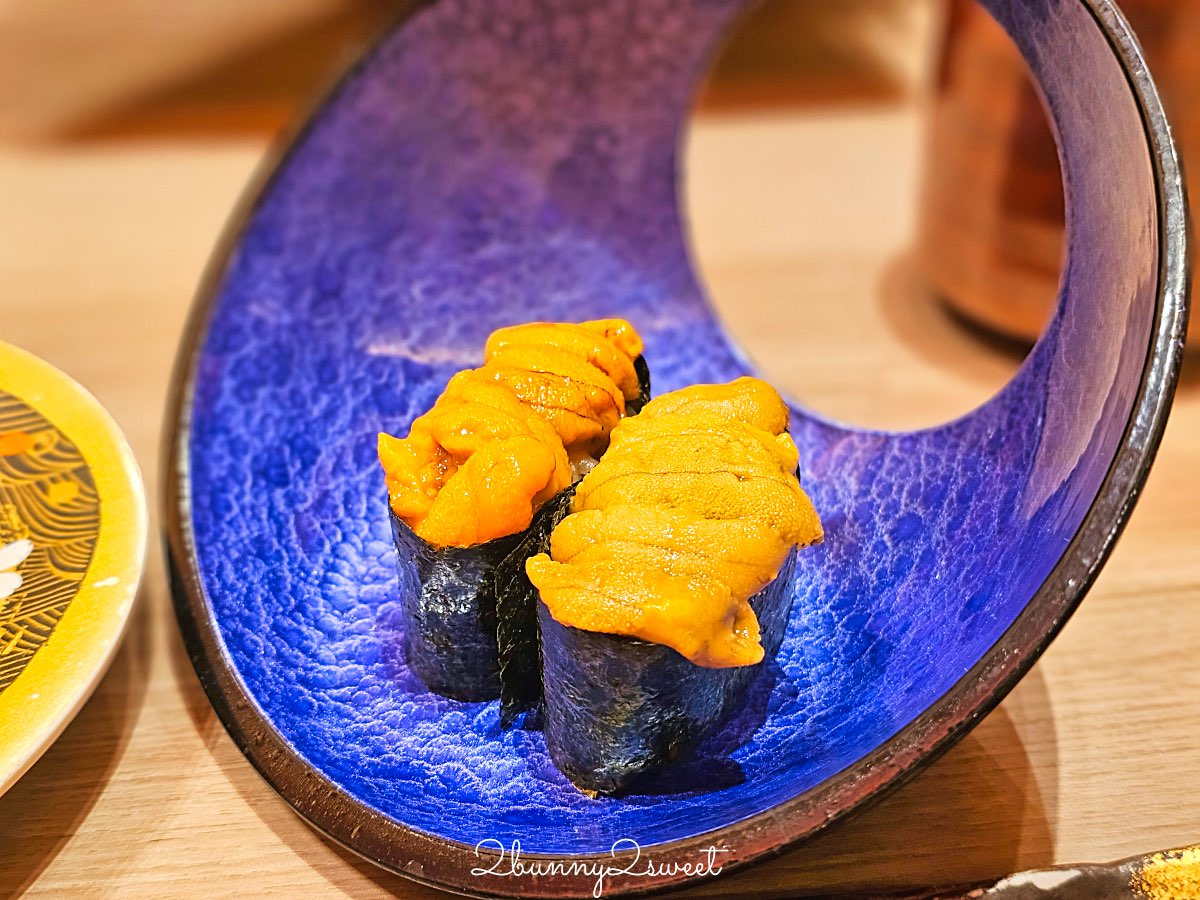 【廻転鮨 銀座おのでら 大阪店】銀座米其林壽司店平價版分店，心齋橋必吃壽司、黑鮪魚太強 @兔兒毛毛姊妹花