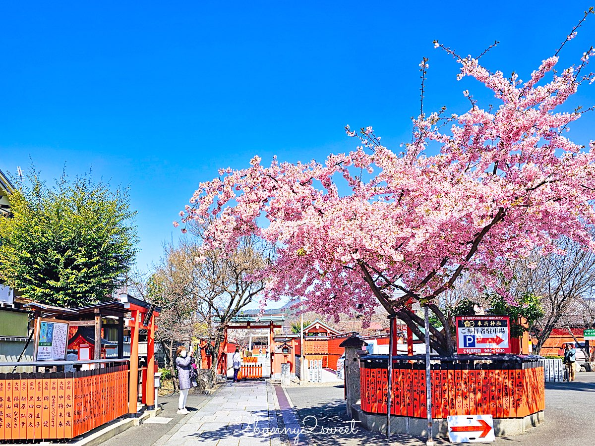 【京都車折神社】藝能神社+早櫻秘境!從二月底一路賞櫻到四月,嵐山旁必訪神社 @兔兒毛毛姊妹花 【京都車折神社】藝能神社+早櫻秘境!從二月底一路賞櫻到四月,嵐山旁必訪神社 @兔兒毛毛姊妹花
