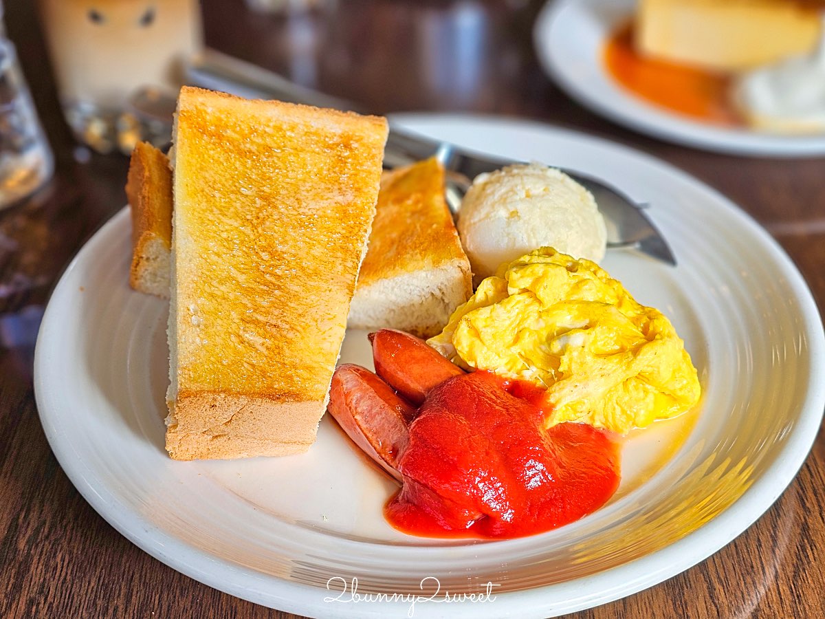 【高木咖啡 高辻本店】京都美食：四條烏丸昭和喫茶店推薦，厚片吐司早餐＋古早味布丁 @兔兒毛毛姊妹花