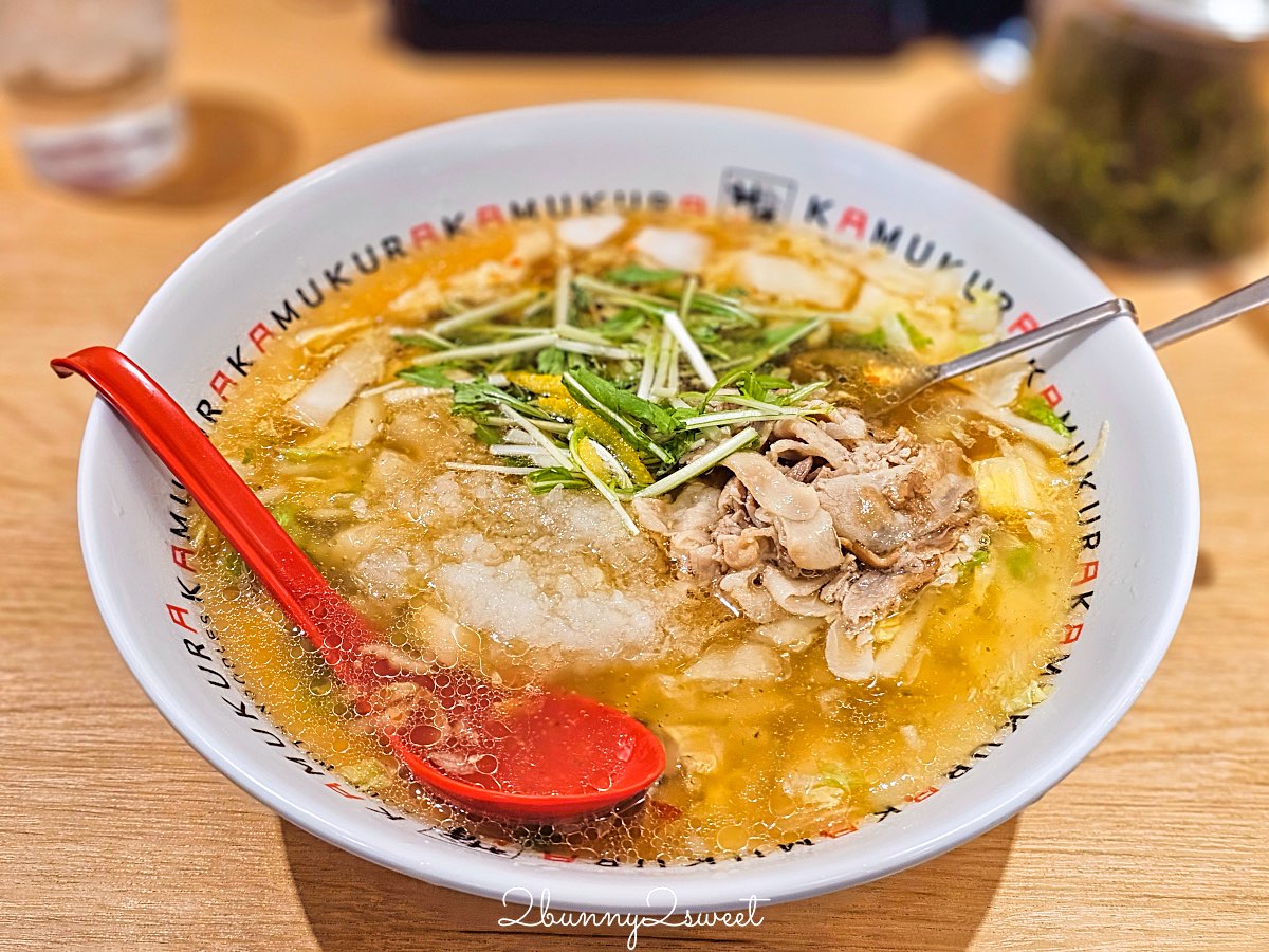 【神座拉麵 どうとんぼり神座】大阪美食必吃關西第一名拉麵，蔬菜秘製湯底、季節限定柚子拉麵 @兔兒毛毛姊妹花