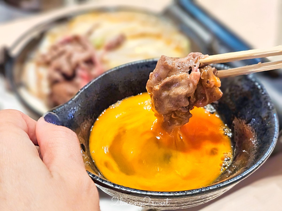 【大阪日本橋鶴屋 TSURUYA】黑門市場旁高CP值和牛壽喜燒/涮涮鍋！1980円一人一鍋午餐太狂 @兔兒毛毛姊妹花