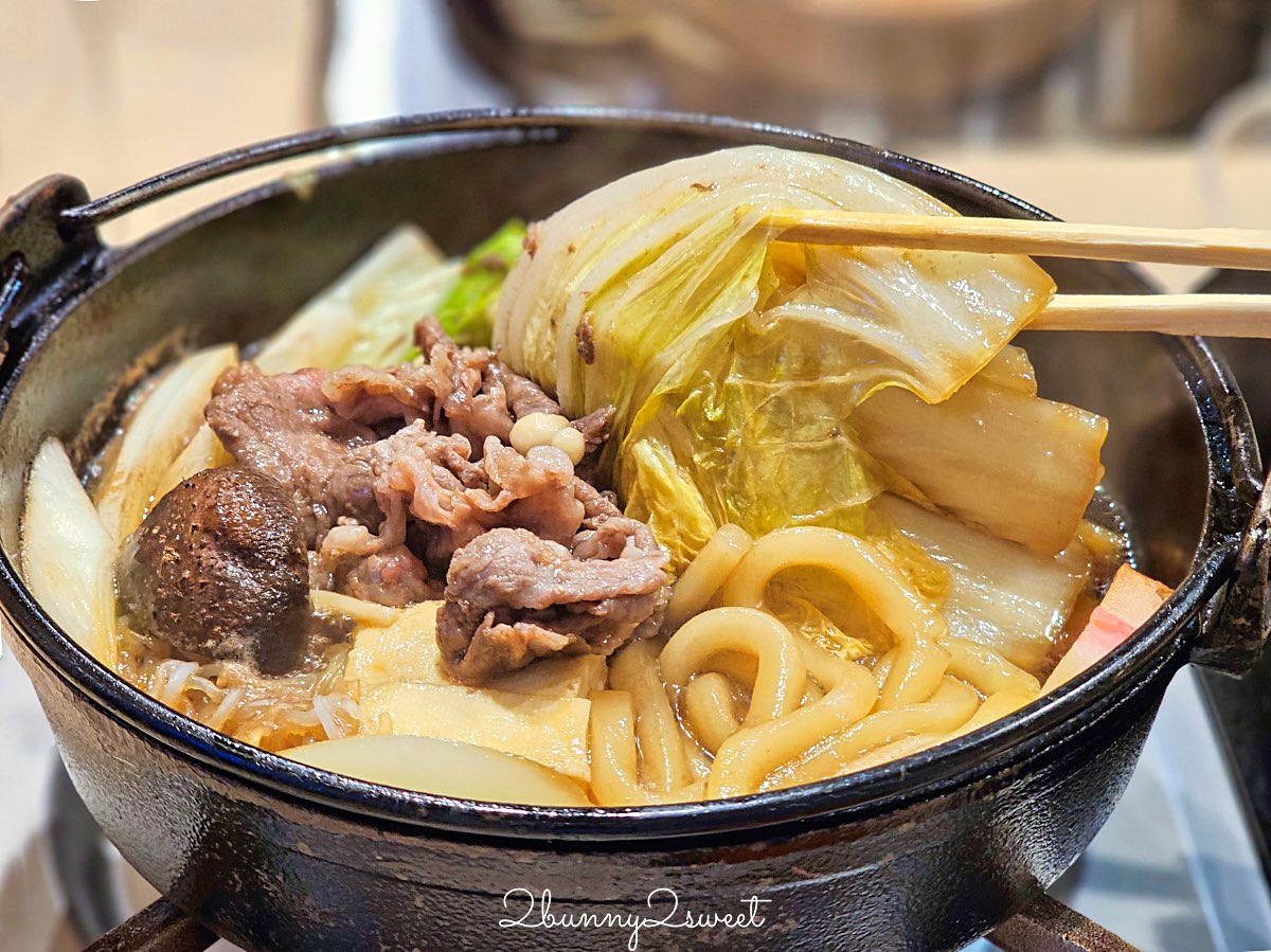 【大阪日本橋鶴屋 TSURUYA】黑門市場旁高CP值和牛壽喜燒/涮涮鍋！1980円一人一鍋午餐太狂 @兔兒毛毛姊妹花