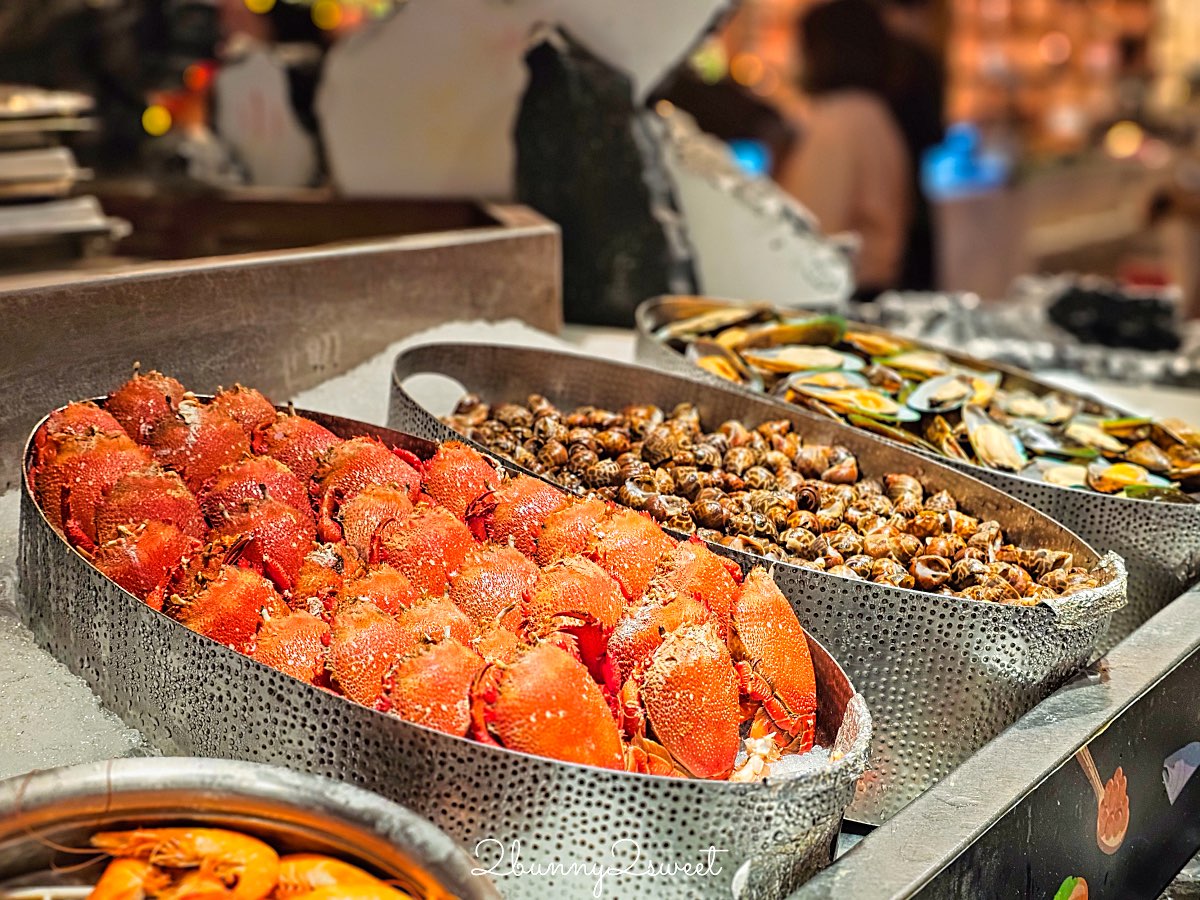 【豐 FOOD 海陸百匯】台北吃到飽推薦：海鮮、牛排、甜點一次吃，價格＆用餐攻略整理 @兔兒毛毛姊妹花
