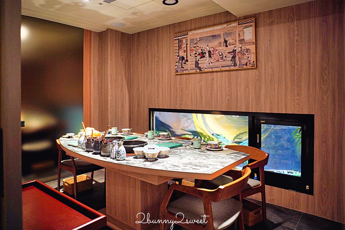 【祇園.禪院壽喜燒專門店】台北高級壽喜燒推薦・全包廂關西風和牛壽喜燒完整開箱 @兔兒毛毛姊妹花