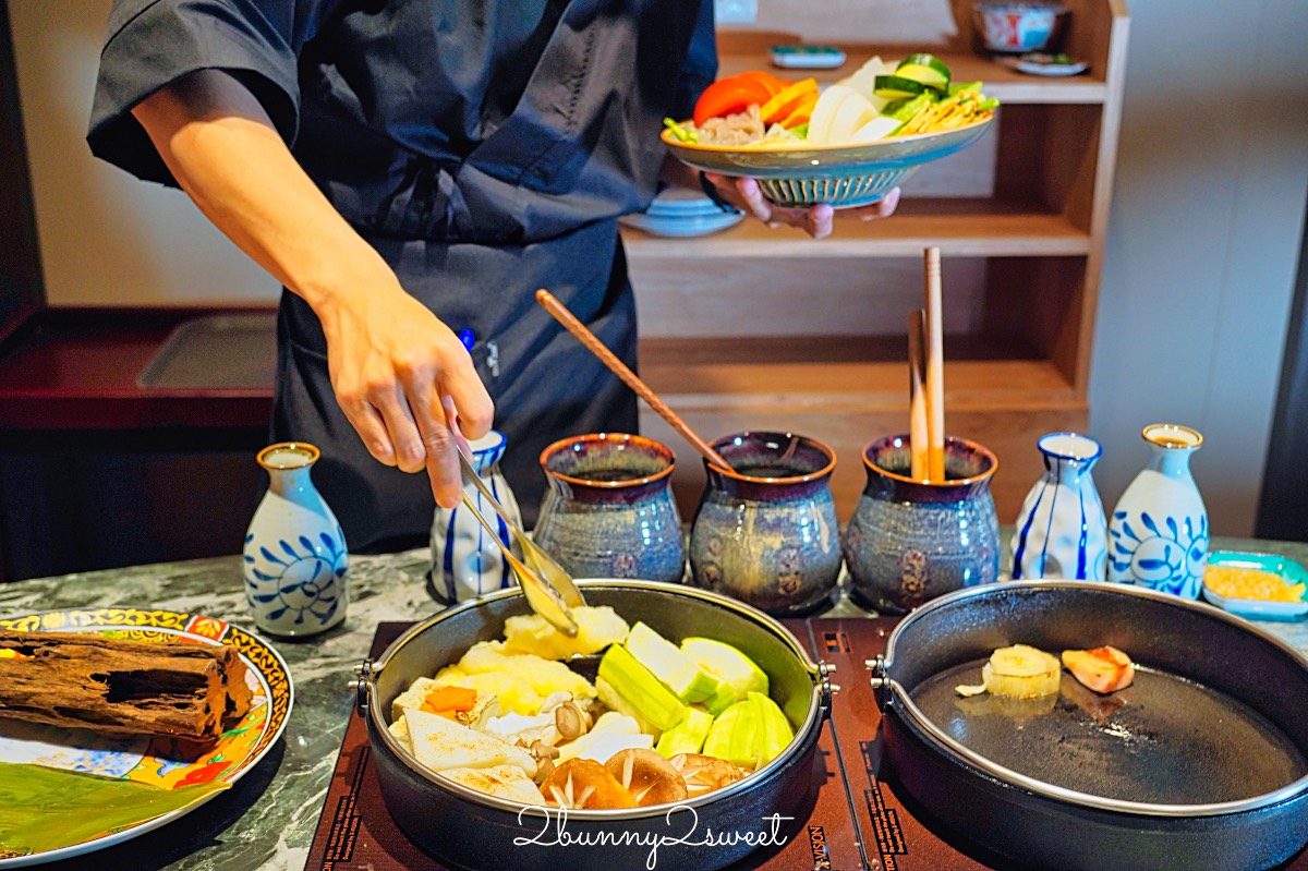 【祇園.禪院壽喜燒專門店】台北高級壽喜燒推薦・全包廂關西風和牛壽喜燒完整開箱 @兔兒毛毛姊妹花