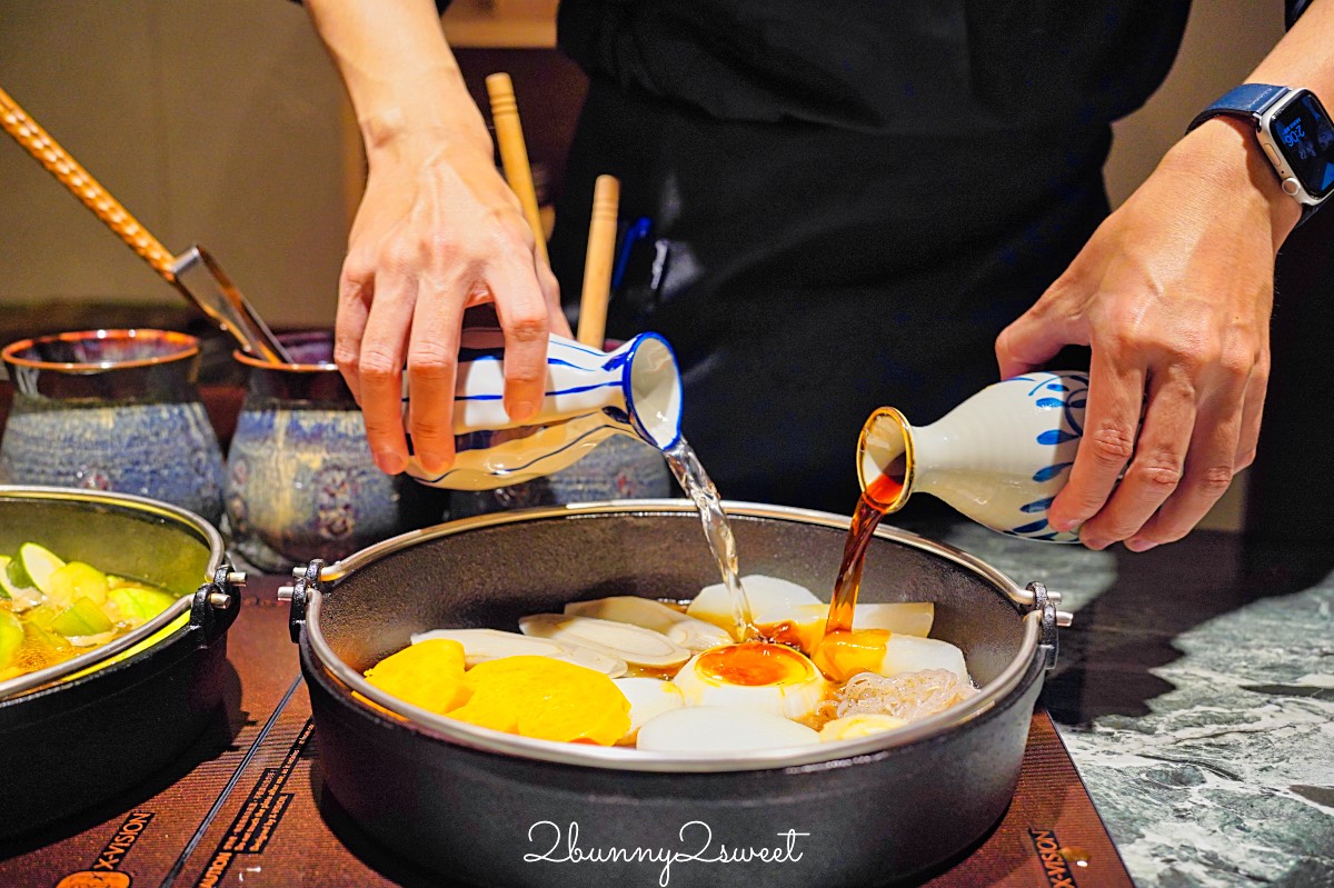 【祇園.禪院壽喜燒專門店】台北高級壽喜燒推薦・全包廂關西風和牛壽喜燒完整開箱 @兔兒毛毛姊妹花