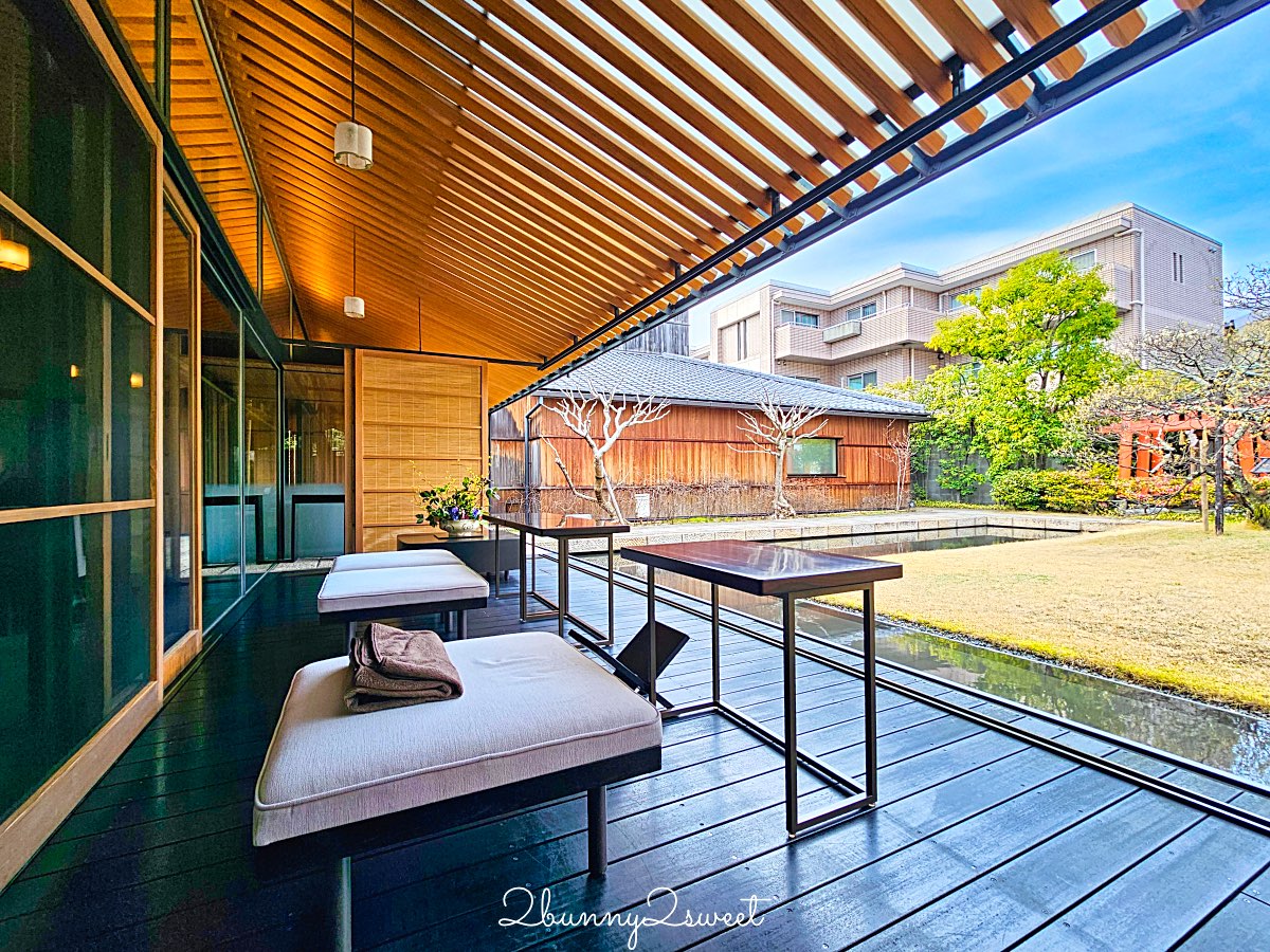 【虎屋菓寮 京都一條店】京都和菓子推薦：500年老舖茶寮，庭園景觀＋季節生菓子一次到位 @兔兒毛毛姊妹花