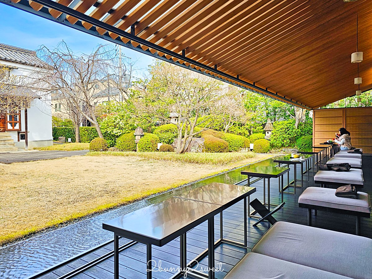 【虎屋菓寮 京都一條店】京都和菓子推薦：500年老舖茶寮，庭園景觀＋季節生菓子一次到位 @兔兒毛毛姊妹花