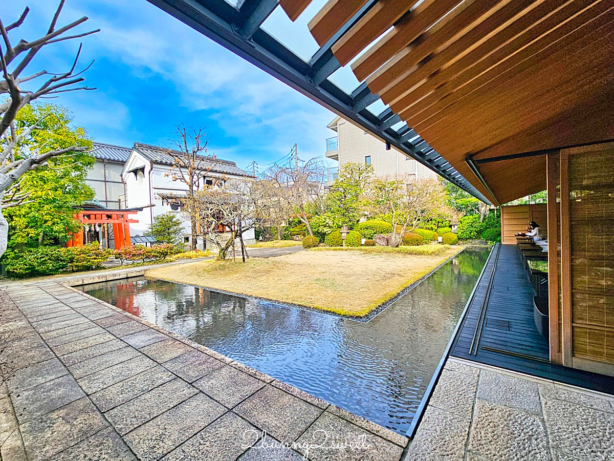 【虎屋菓寮 京都一條店】京都和菓子推薦：500年老舖茶寮，庭園景觀＋季節生菓子一次到位 @兔兒毛毛姊妹花