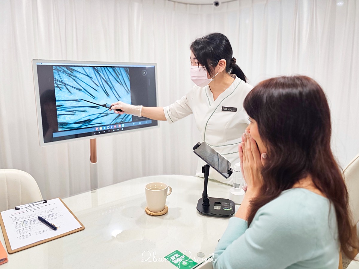 產後掉髮12年怎麼辦？40歲髮量稀疏開始在【絲若雲】進行「SS專利泌髮課程」紀錄 @兔兒毛毛姊妹花