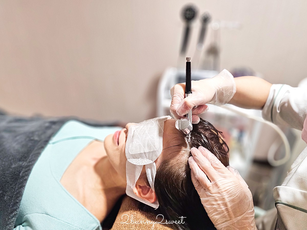 產後掉髮12年怎麼辦？40歲髮量稀疏開始在【絲若雲】進行「SS專利泌髮課程」紀錄 @兔兒毛毛姊妹花