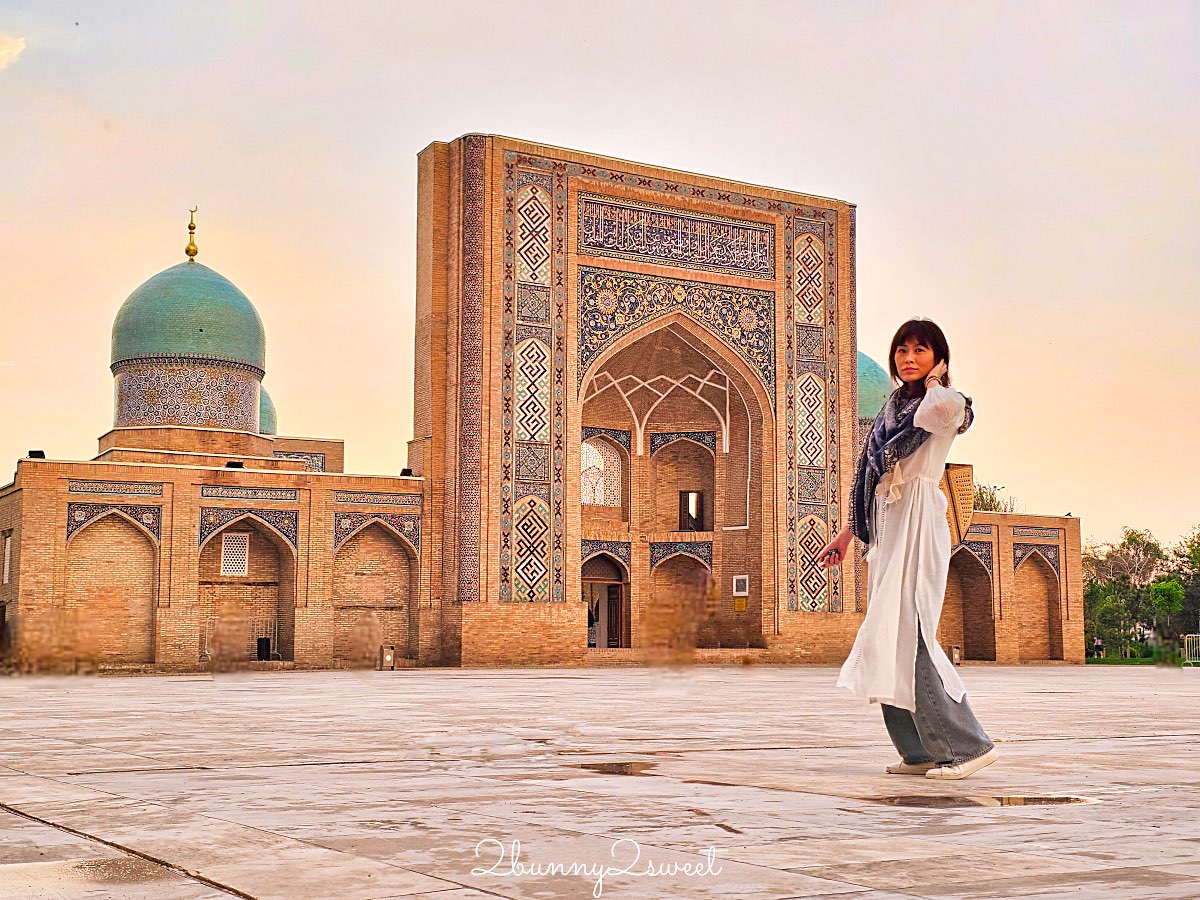 【哈斯特伊瑪目建築群 Hazrati Imam Complex】烏茲別克塔什干景點，親眼見證世界最古老古蘭經 @兔兒毛毛姊妹花