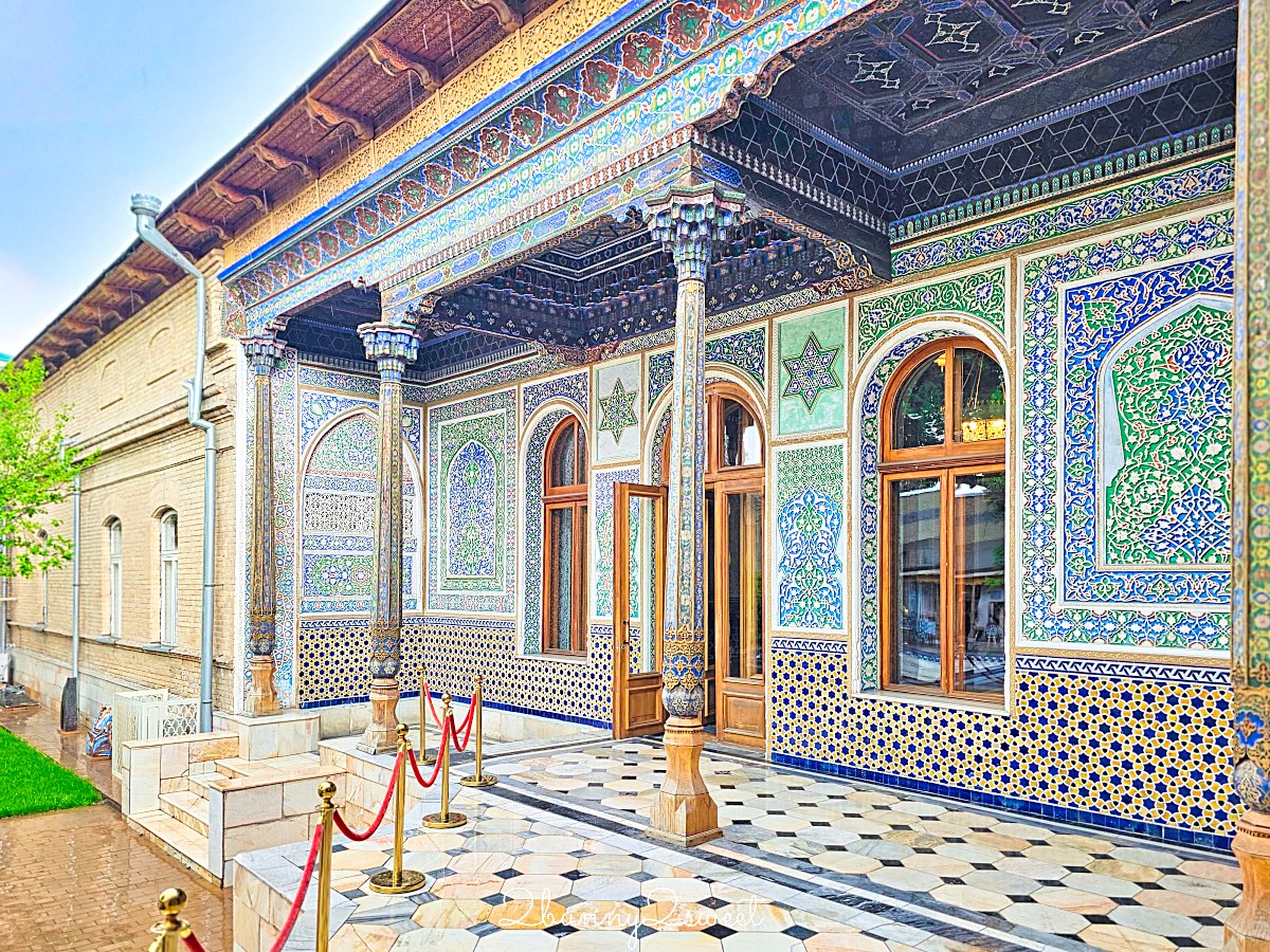 【烏茲別克應用藝術博物館 Uzbekistan State Museum of Applied Art】塔什干最美博物館，19世紀豪宅裡的工藝世界 @兔兒毛毛姊妹花