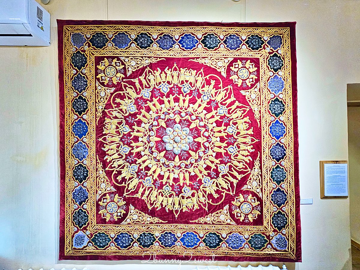 【烏茲別克應用藝術博物館 Uzbekistan State Museum of Applied Art】塔什干最美博物館，19世紀豪宅裡的工藝世界 @兔兒毛毛姊妹花