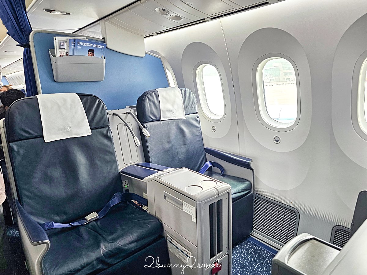 【烏茲別克航空 Uzbekistan Airways】台灣飛烏茲別克航班攻略＋首爾飛塔什干開箱＋國內線實測 @兔兒毛毛姊妹花