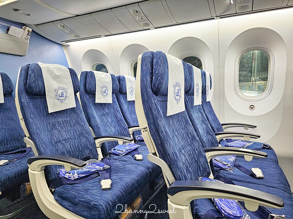 【烏茲別克航空 Uzbekistan Airways】台灣飛烏茲別克航班攻略＋首爾飛塔什干開箱＋國內線實測 @兔兒毛毛姊妹花