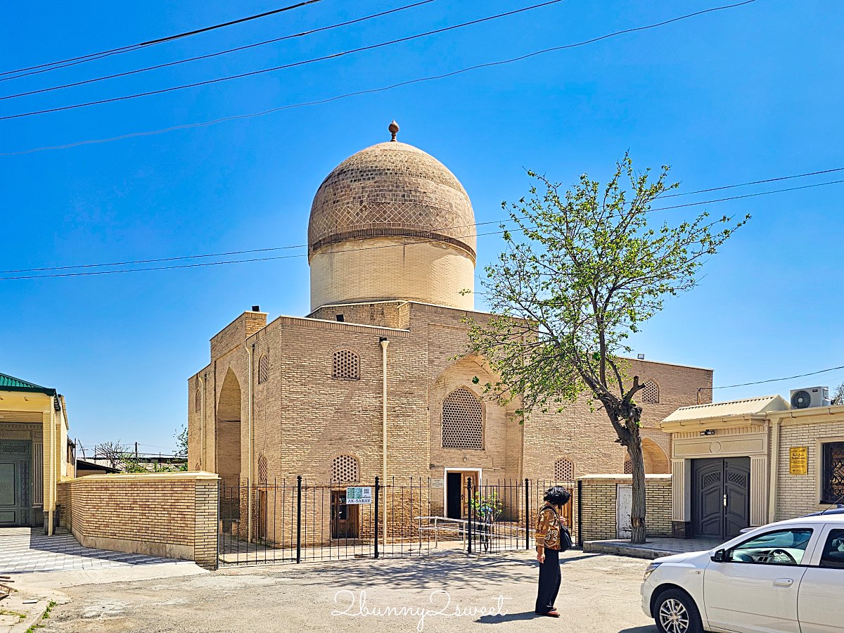 【阿克薩萊陵墓 Aksaray Mausoleum】撒馬爾罕低調外觀卻藏金碧輝煌穹頂，帖木兒時代最驚艷的隱藏版陵墓 @兔兒毛毛姊妹花