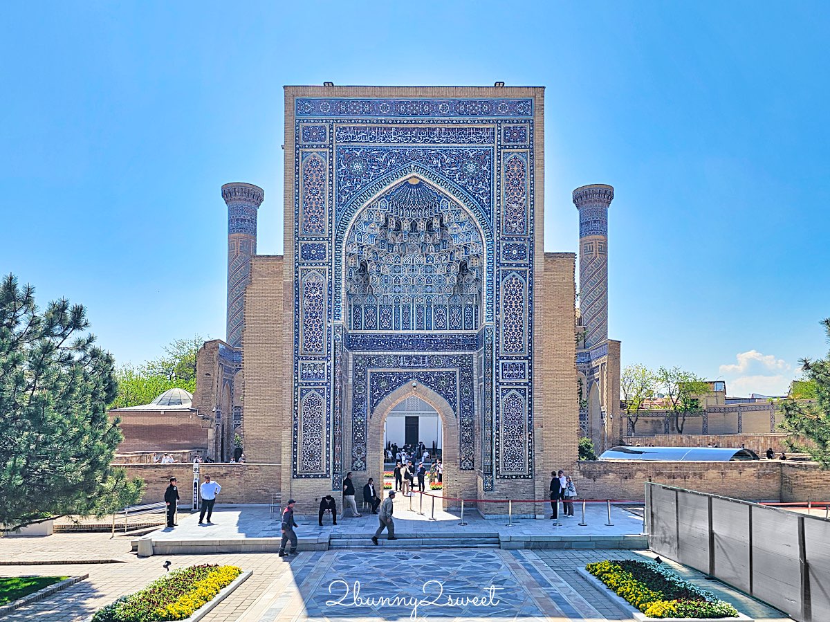 【帖木兒陵墓 Gur-e-Amir】薩馬爾罕必訪藍色穹頂地標，帖木兒長眠之地與中亞最華麗陵墓 @兔兒毛毛姊妹花