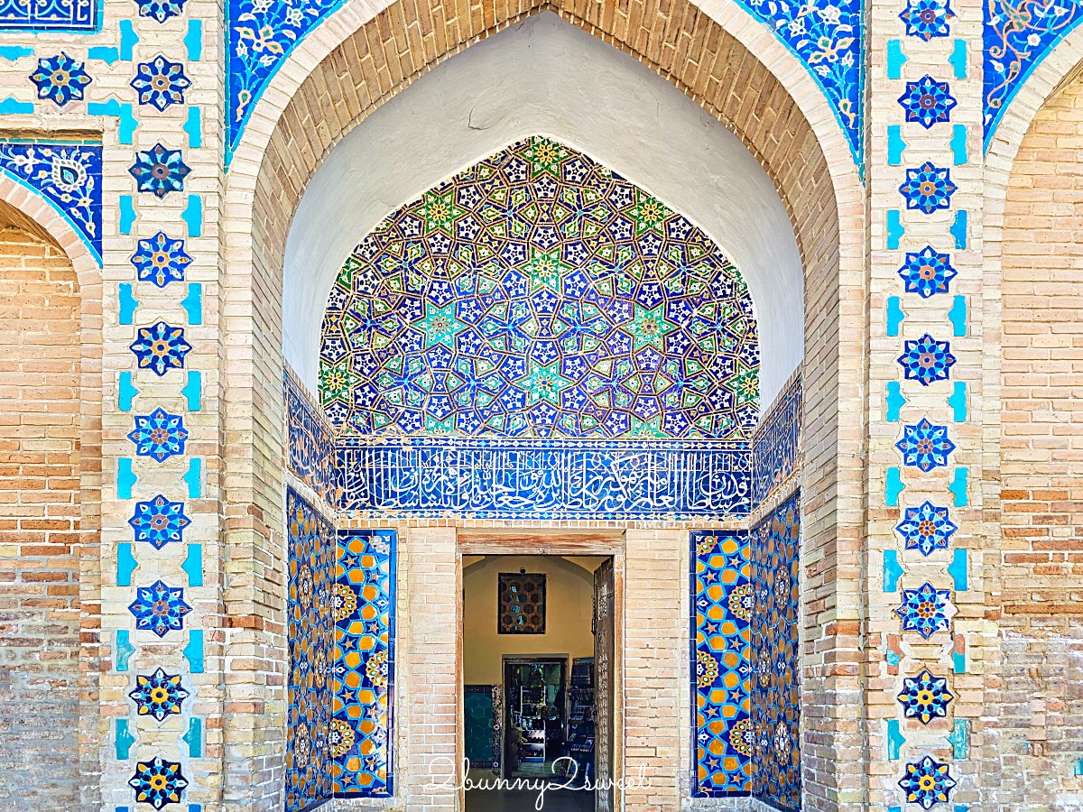 【帖木兒陵墓 Gur-e-Amir】薩馬爾罕必訪藍色穹頂地標，帖木兒長眠之地與中亞最華麗陵墓 @兔兒毛毛姊妹花
