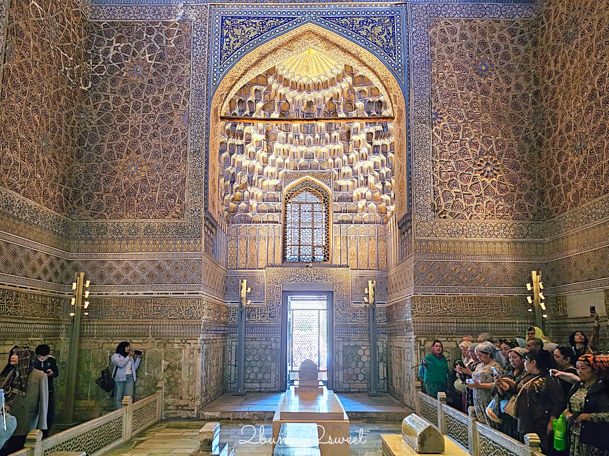 【帖木兒陵墓 Gur-e-Amir】薩馬爾罕必訪藍色穹頂地標，帖木兒長眠之地與中亞最華麗陵墓 @兔兒毛毛姊妹花