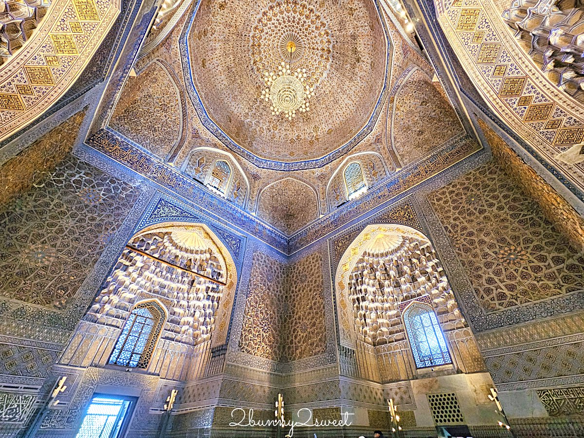 【帖木兒陵墓 Gur-e-Amir】薩馬爾罕必訪藍色穹頂地標，帖木兒長眠之地與中亞最華麗陵墓 @兔兒毛毛姊妹花