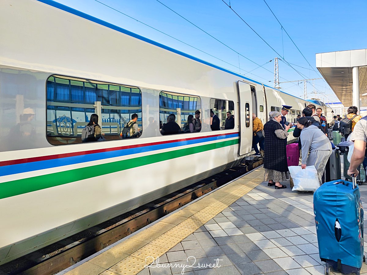 【2026烏茲別克高鐵 Afrosiyob 攻略】最新票價、App 搶票秘訣，塔什干到撒馬爾罕只要 2 小時！ @兔兒毛毛姊妹花