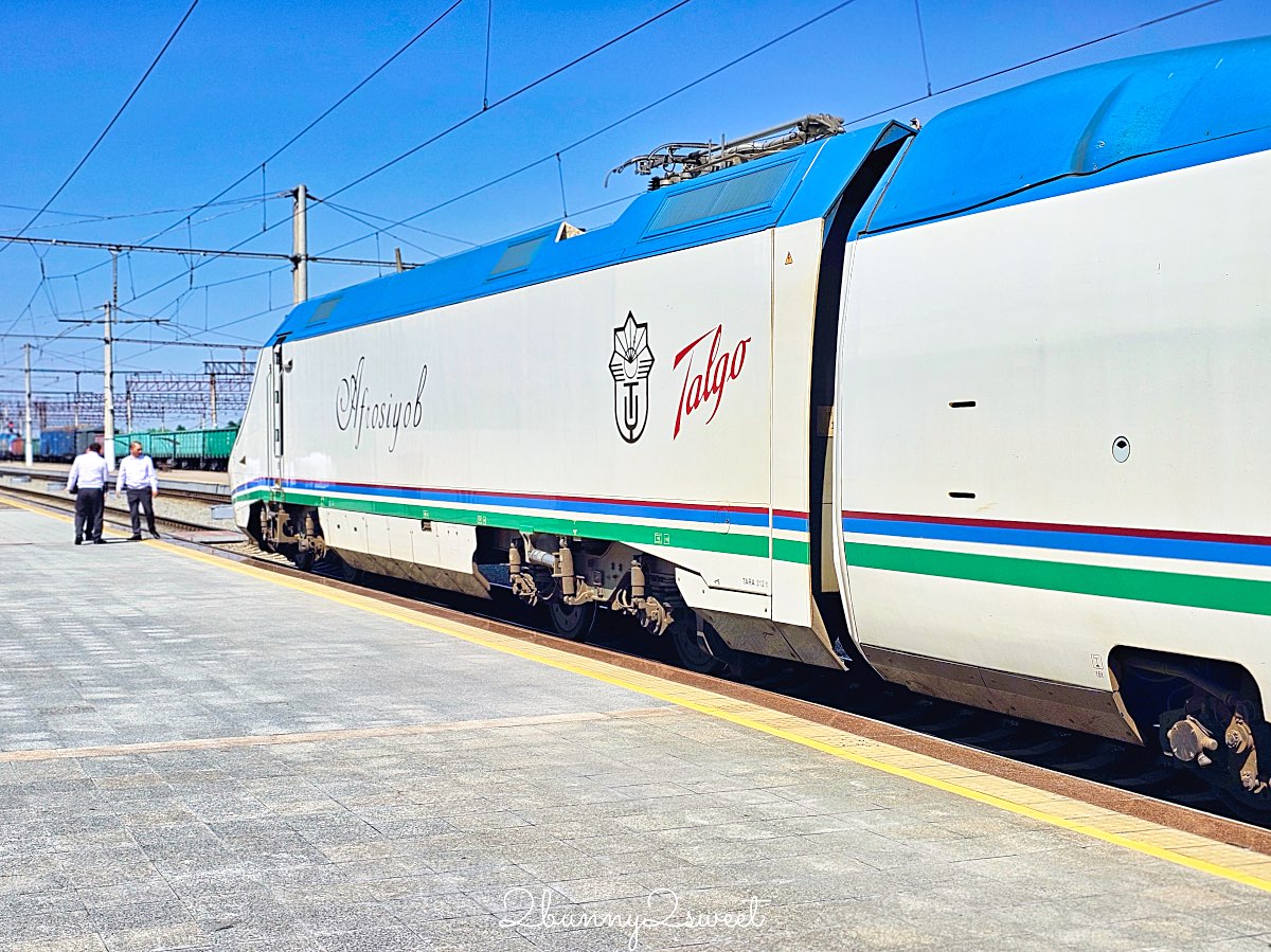 【2026烏茲別克高鐵 Afrosiyob 攻略】最新票價、App 搶票秘訣，塔什干到撒馬爾罕只要 2 小時！ @兔兒毛毛姊妹花