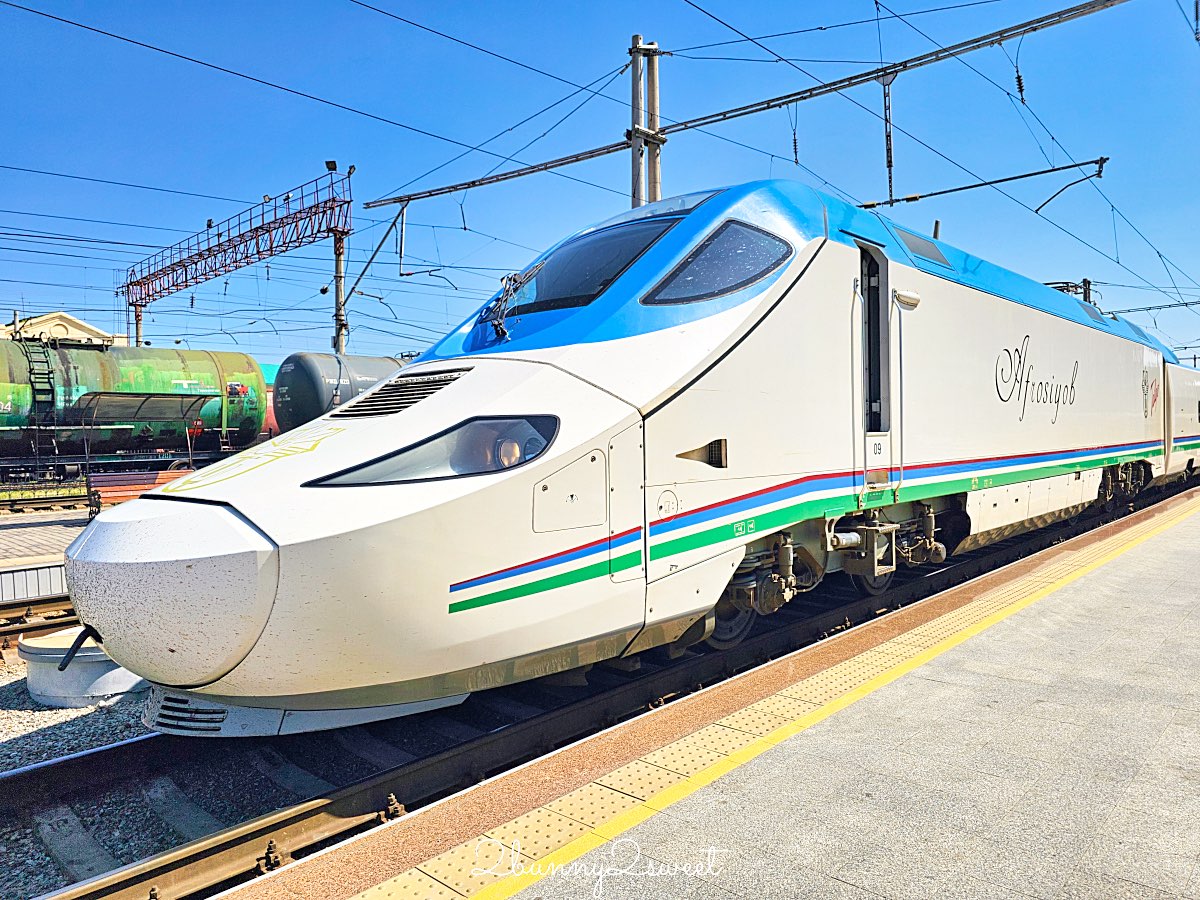 【2026烏茲別克高鐵 Afrosiyob 攻略】最新票價、App 搶票秘訣，塔什干到撒馬爾罕只要 2 小時！ @兔兒毛毛姊妹花