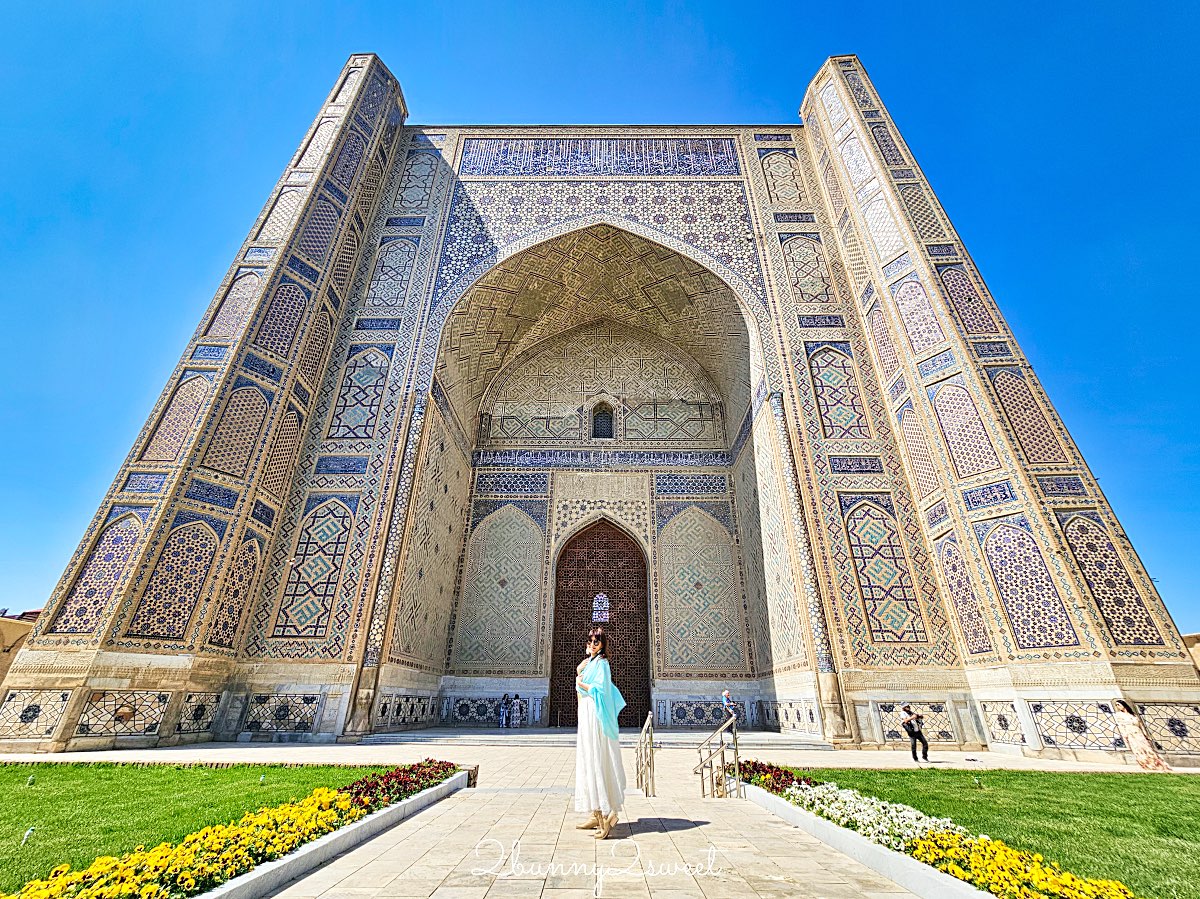 【比比哈奴清真寺 Bibi-Khanym Mosque】撒馬爾罕必訪景點：世界最大清真寺的壯麗與傳說 @兔兒毛毛姊妹花
