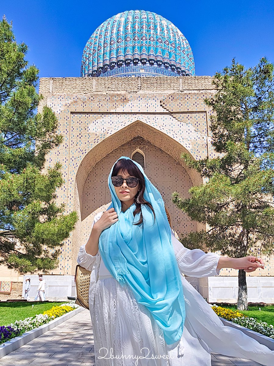 【比比哈奴清真寺 Bibi-Khanym Mosque】撒馬爾罕必訪景點：世界最大清真寺的壯麗與傳說 @兔兒毛毛姊妹花