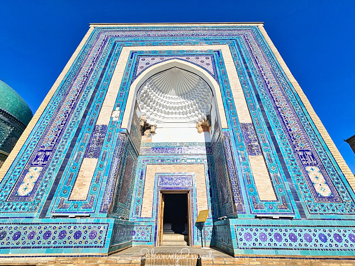 【沙赫靜達陵墓群 Shah-i-Zinda】撒馬爾罕最震撼藍色長廊！帖木兒王族墓群介紹＋拍照攻略 @兔兒毛毛姊妹花